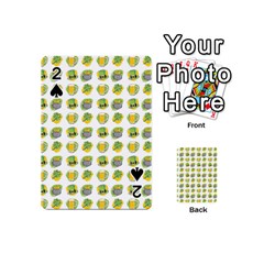 St Patrick S Day Background Symbols Playing Cards 54 (mini)  by Nexatart