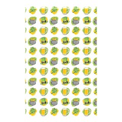 St Patrick S Day Background Symbols Shower Curtain 48  X 72  (small)  by Nexatart