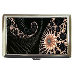 Fractal Black Pearl Abstract Art Cigarette Money Cases by Nexatart