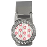 Stamping Pattern Fashion Background Money Clips (CZ)  Front