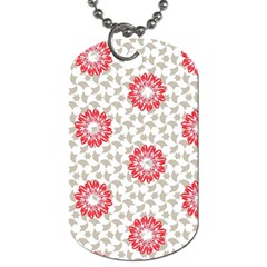 Stamping Pattern Fashion Background Dog Tag (one Side) by Nexatart