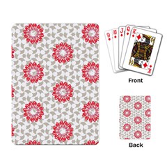 Stamping Pattern Fashion Background Playing Card by Nexatart