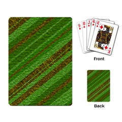 Stripes Course Texture Background Playing Card by Nexatart