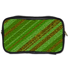 Stripes Course Texture Background Toiletries Bags by Nexatart