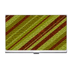 Stripes Course Texture Background Business Card Holders by Nexatart