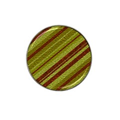 Stripes Course Texture Background Hat Clip Ball Marker (4 Pack) by Nexatart