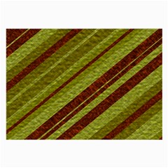 Stripes Course Texture Background Large Glasses Cloth (2-side) by Nexatart