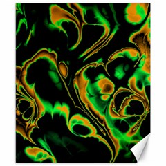 Glowing Fractal A Canvas 8  X 10  by Fractalworld