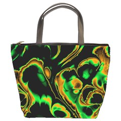 Glowing Fractal A Bucket Bags