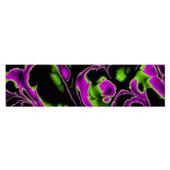 Glowing Fractal B Satin Scarf (oblong) by Fractalworld