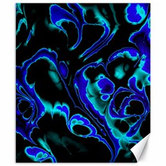 Glowing Fractal C Canvas 8  X 10  by Fractalworld