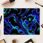 Glowing Fractal C Cosmetic Bag (XL) Back