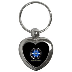 Power Core Key Chain (heart) by linceazul