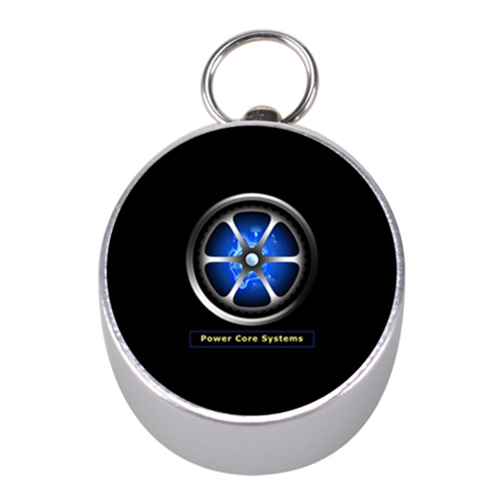 Power core Mini Silver Compasses