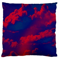 Sky Pattern Large Cushion Case (two Sides) by Valentinaart