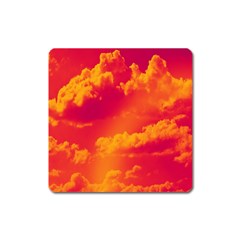 Sky Pattern Square Magnet by Valentinaart