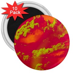 Sky Pattern 3  Magnets (10 Pack) 