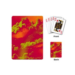 Sky Pattern Playing Cards (mini)  by Valentinaart