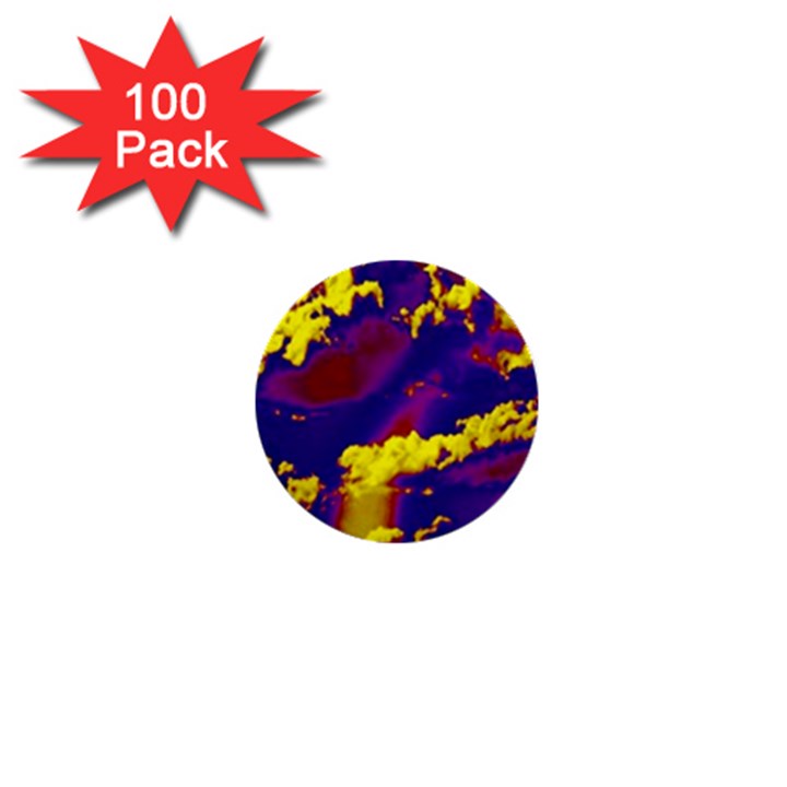 Sky pattern 1  Mini Buttons (100 pack) 