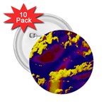 Sky pattern 2.25  Buttons (10 pack)  Front