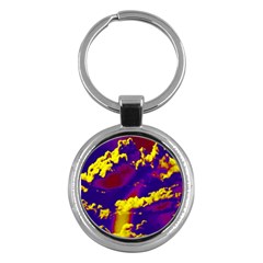 Sky Pattern Key Chains (round)  by Valentinaart