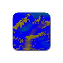 Sky Pattern Rubber Square Coaster (4 Pack)  by Valentinaart