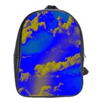 Sky pattern School Bags (XL)  Front