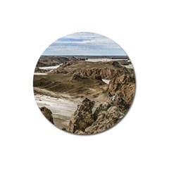 Miradores De Darwin, Santa Cruz Argentina Magnet 3  (round) by dflcprints