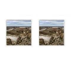 Miradores De Darwin, Santa Cruz Argentina Cufflinks (square) by dflcprints