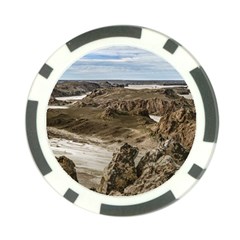 Miradores De Darwin, Santa Cruz Argentina Poker Chip Card Guard by dflcprints