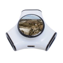 Miradores De Darwin, Santa Cruz Argentina 3-port Usb Hub by dflcprints