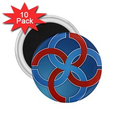 Svadebnik Symbol Slave Patterns 2 25  Magnets (10 Pack)  by Nexatart