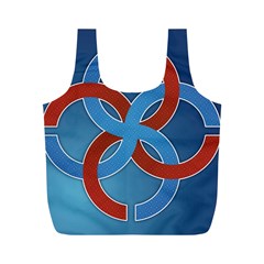 Svadebnik Symbol Slave Patterns Full Print Recycle Bags (m)  by Nexatart