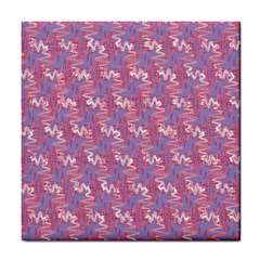 Pattern Abstract Squiggles Gliftex Tile Coasters