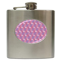 Pattern Abstract Squiggles Gliftex Hip Flask (6 oz)