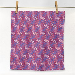 Pattern Abstract Squiggles Gliftex Face Towel