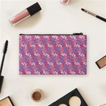 Pattern Abstract Squiggles Gliftex Cosmetic Bag (Small)  Back