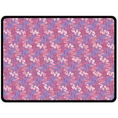 Pattern Abstract Squiggles Gliftex Fleece Blanket (Large) 