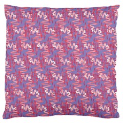 Pattern Abstract Squiggles Gliftex Large Cushion Case (Two Sides)