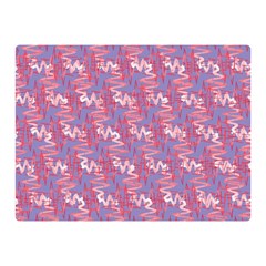 Pattern Abstract Squiggles Gliftex Double Sided Flano Blanket (Mini) 