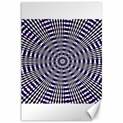 Pattern Stripes Background Canvas 12  X 18   by Nexatart