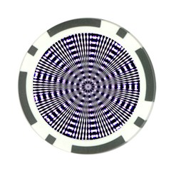 Pattern Stripes Background Poker Chip Card Guard (10 Pack) by Nexatart