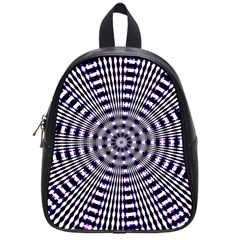 Pattern Stripes Background School Bags (small)  by Nexatart