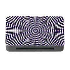 Pattern Stripes Background Memory Card Reader With Cf by Nexatart