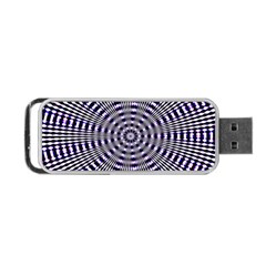 Pattern Stripes Background Portable Usb Flash (one Side) by Nexatart