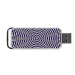 Pattern Stripes Background Portable USB Flash (One Side) Front