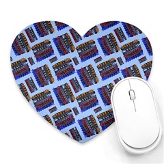 Abstract Pattern Seamless Artwork Heart Mousepads by Nexatart