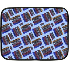 Abstract Pattern Seamless Artwork Double Sided Fleece Blanket (mini)  by Nexatart