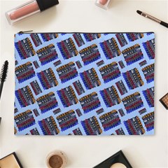 Abstract Pattern Seamless Artwork Cosmetic Bag (xl) by Nexatart