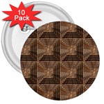 Collage Stone Wall Texture 3  Buttons (10 pack)  Front